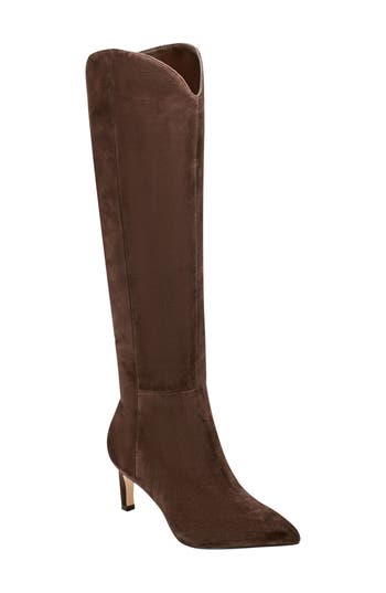 Marc Fisher Ltd Quinnie Over The Knee Boot In Brown
