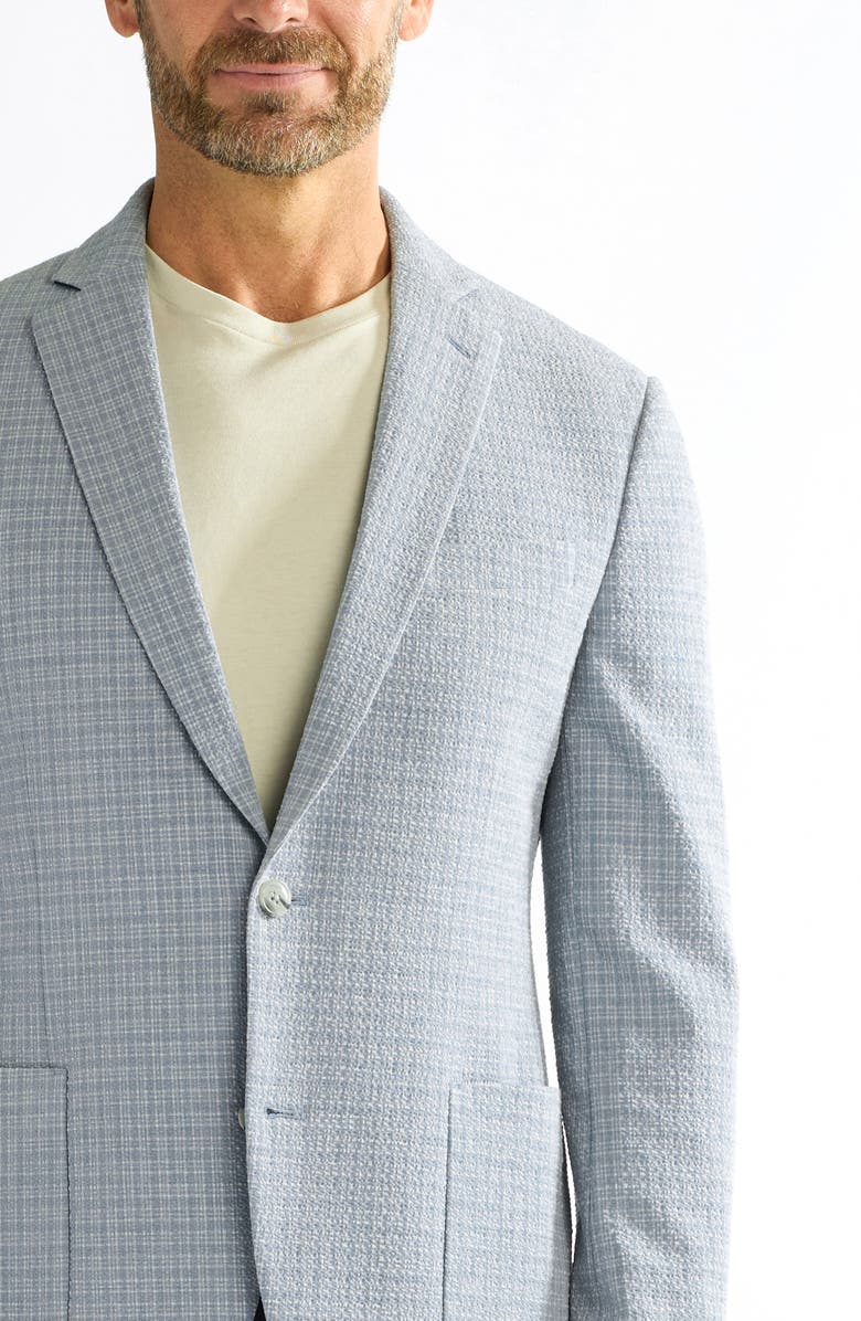 SAVILE ROW CO Gatona Check Sport Coat, Alternate, color, Grey
