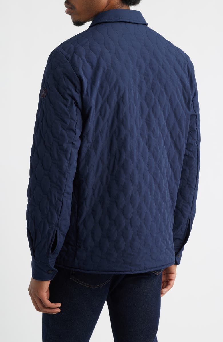 Save The Duck Anton Water Resistant Quilted Jacket, Alternate, color, Navy Blue