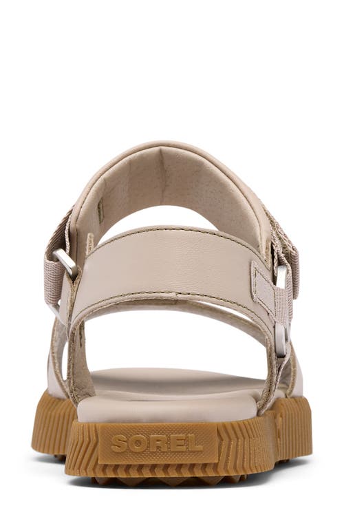 Sorel Ona Ave Ankle Strap Sandal In Crushed Clay/gum