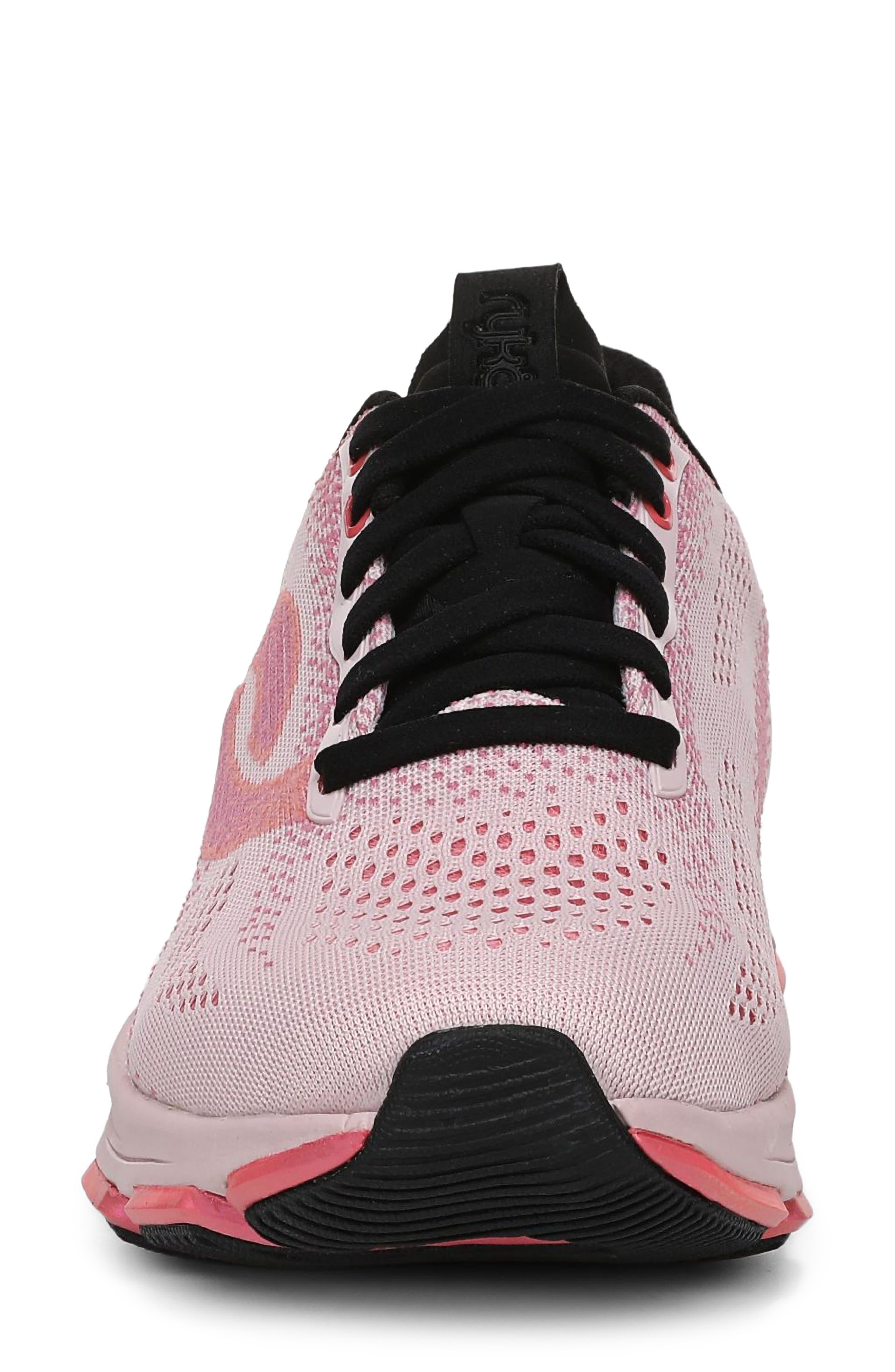 Devo Stride LX Sneaker, Alternate, color, PINK BOW
