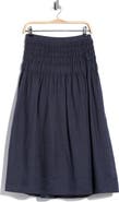Rebecca Taylor Anya Ramie Midi Skirt