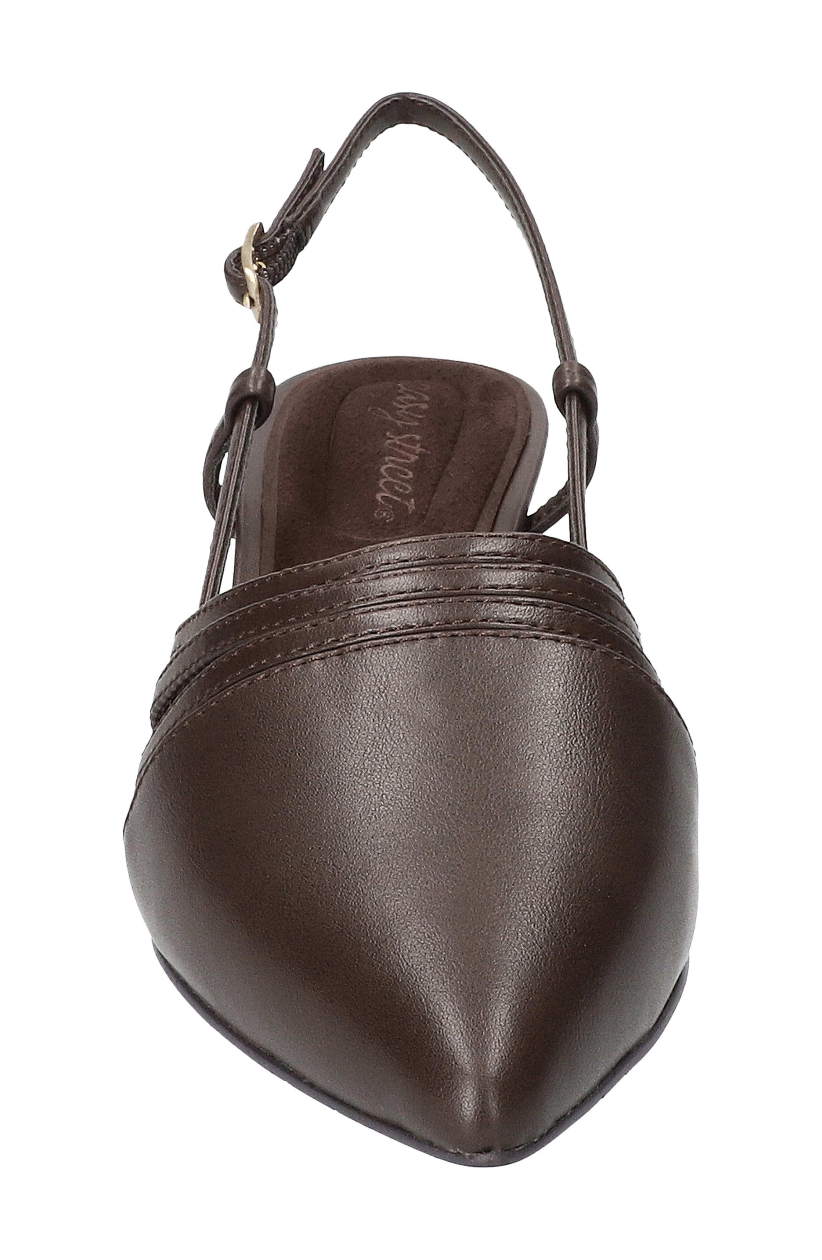 Aura Slingback Pump, Alternate, color, BROWN
