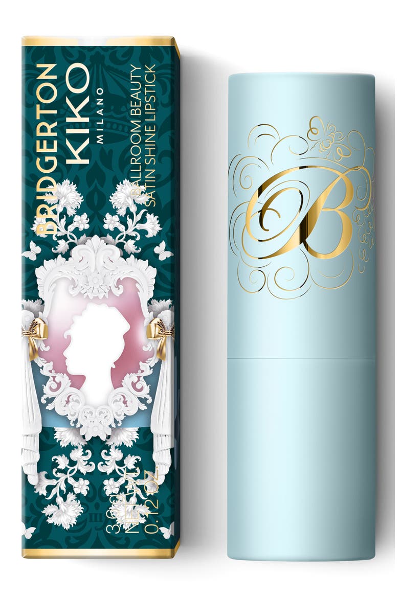 x Bridgerton Ballroom Beauty Satin Shine Lipstick (Limited Edition), Alternate, color, BALLGOWN BLUSH