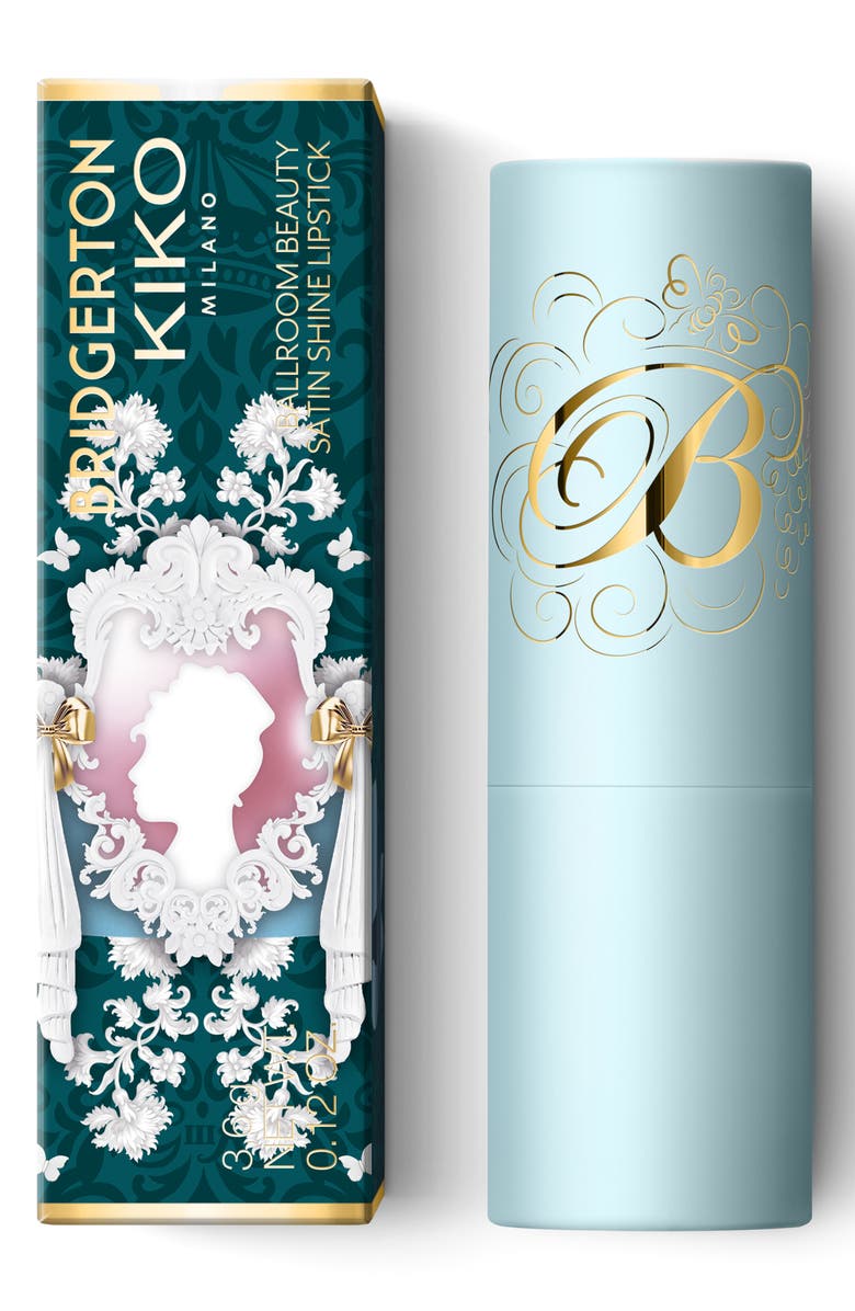 KIKO MILANO x Bridgerton Ballroom Beauty Satin Shine Lipstick, Alternate, color,