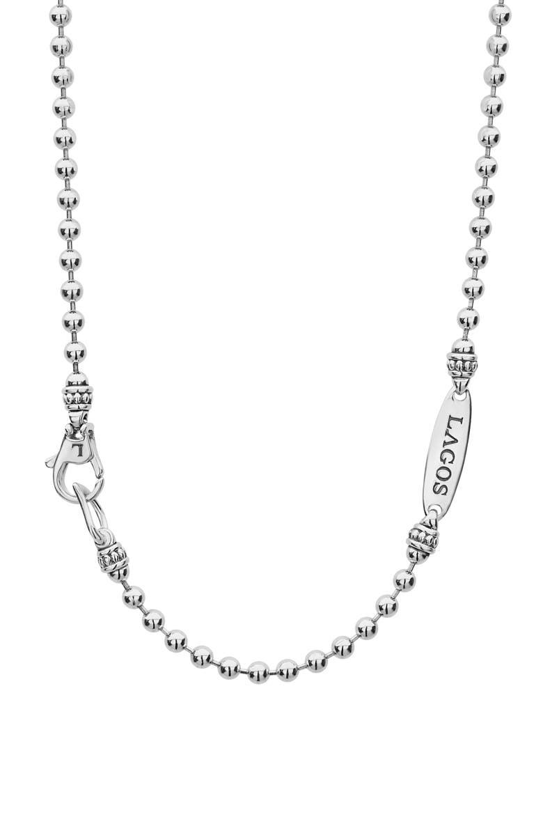 LAGOS Maya Large Circle Pendant Necklace, Alternate, color, 