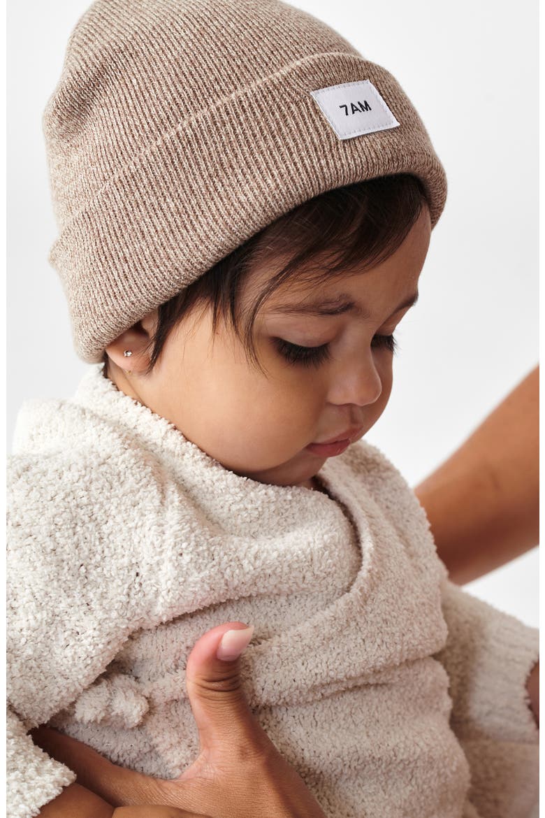 Kids' Heather Beanie, Alternate, color, ASH OAK