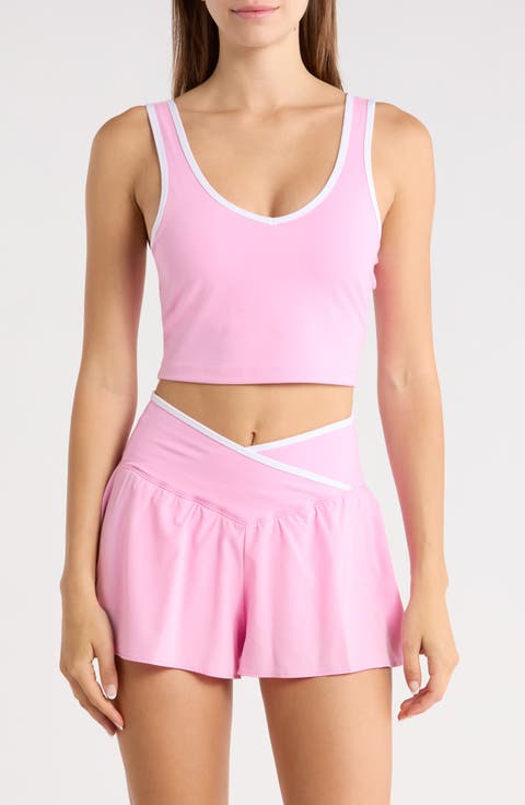 Emmy Double Jersey Crop Tank