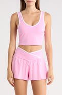 YOGALICIOUS Emmy Double Jersey Crop Tank