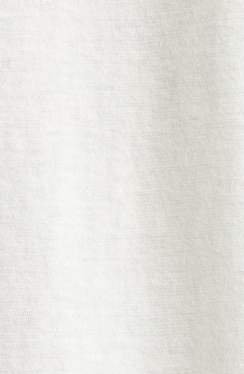 R13 You Wish Cotton & Cashmere Graphic T-Shirt, Alternate, color, Ecru