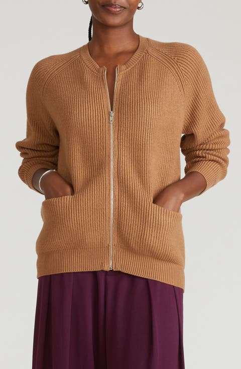 Vicki Zip-Up Cardigan