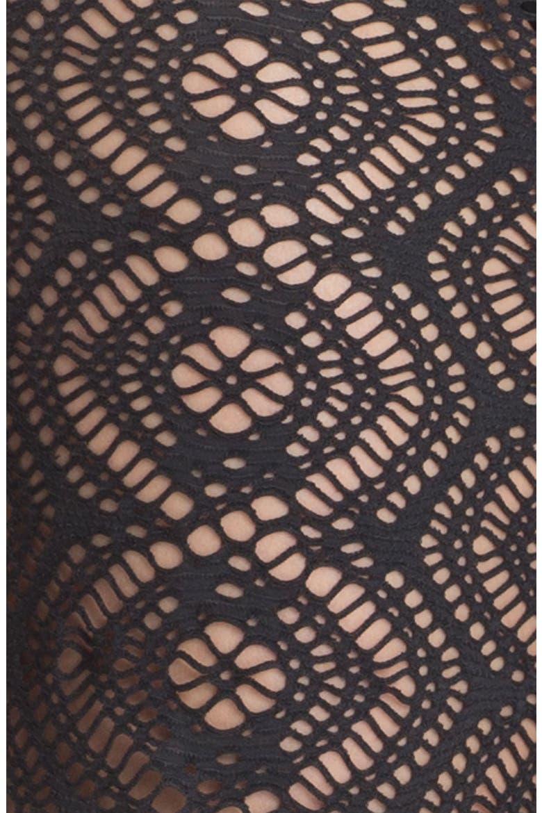 Crochet Cover-Up Pants, Alternate, color, BLACK