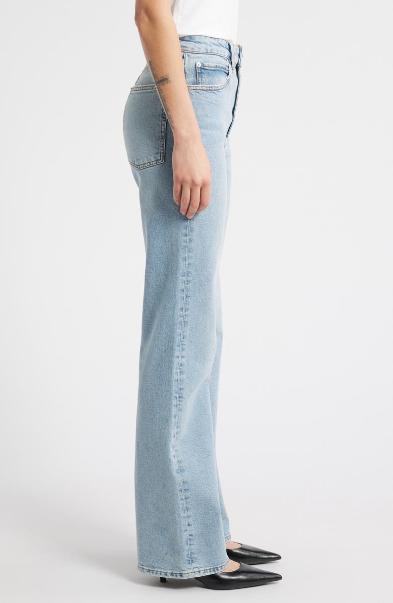 FRAME The Arrow High Waist Relaxed Bootcut Jeans, Alternate, color, Dolly