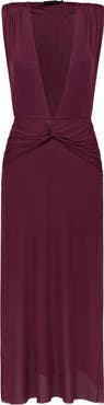 ViX Paula Hermanny Cindy Long Mesh Cover-Up Maxi Dress