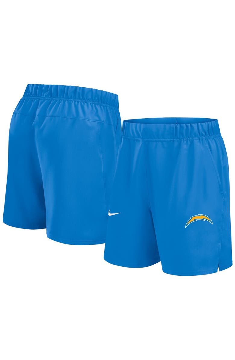 Nike Men's Nike Powder Blue Los Angeles Chargers Blitz Victory Performance Shorts, Alternate, color, Powder Blue