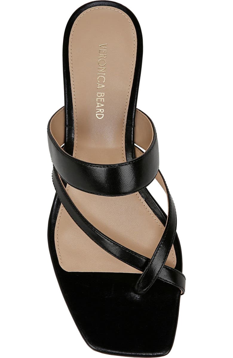 Veronica Beard Alanis Kitten Heel Slide Sandal, Alternate, color, Black