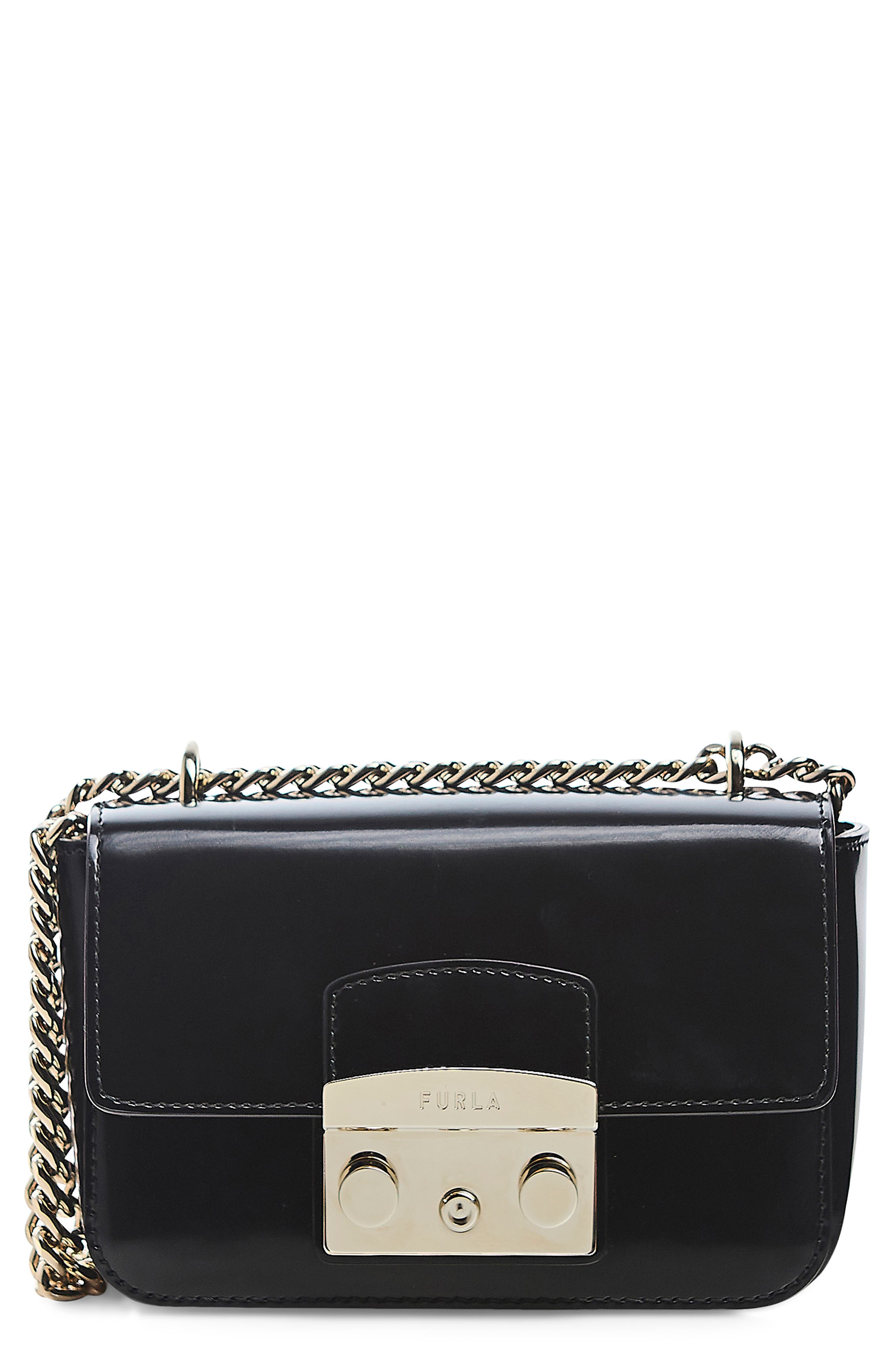 Furla Mini Metropolis Convertible Crossbody Bag, Main, color, 