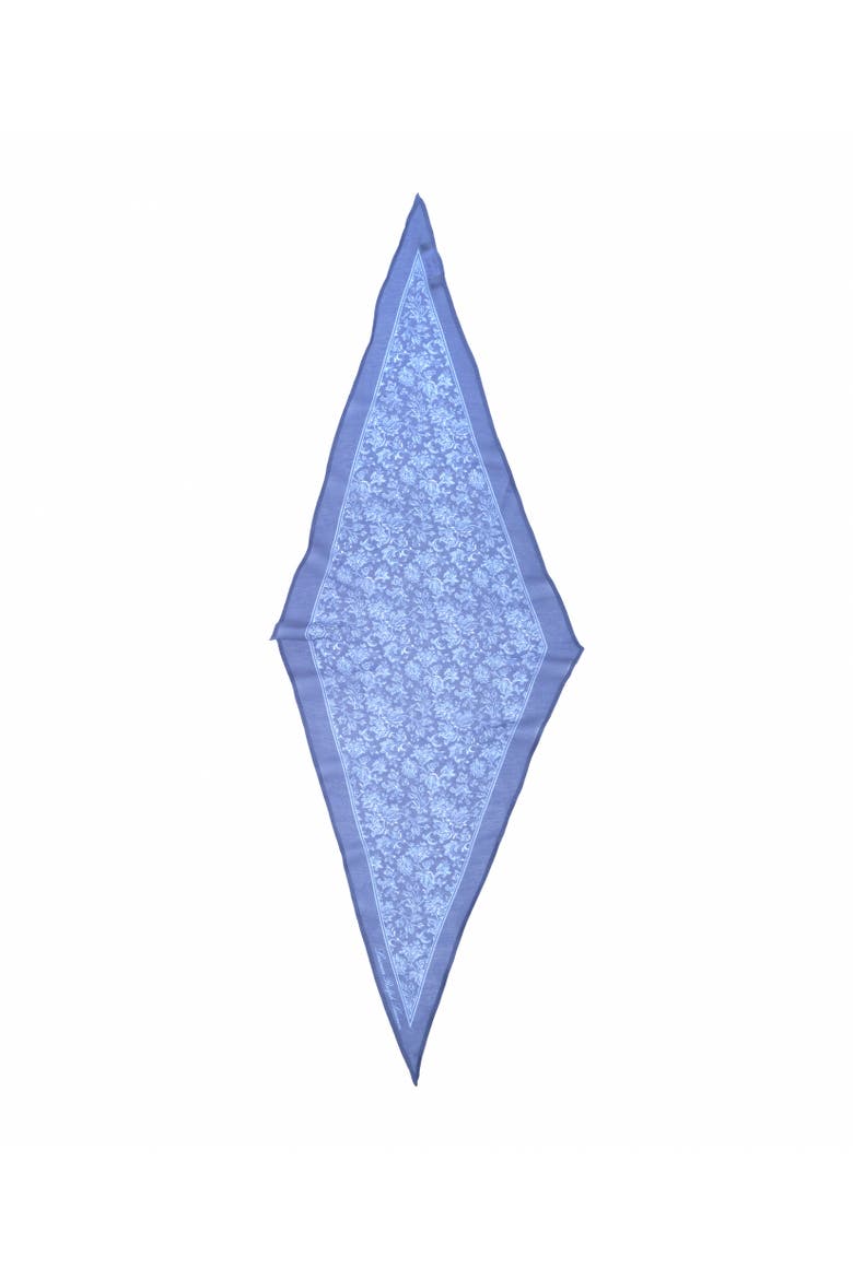Tonal Floral Small Diamond, Alternate, color, Dark Blue