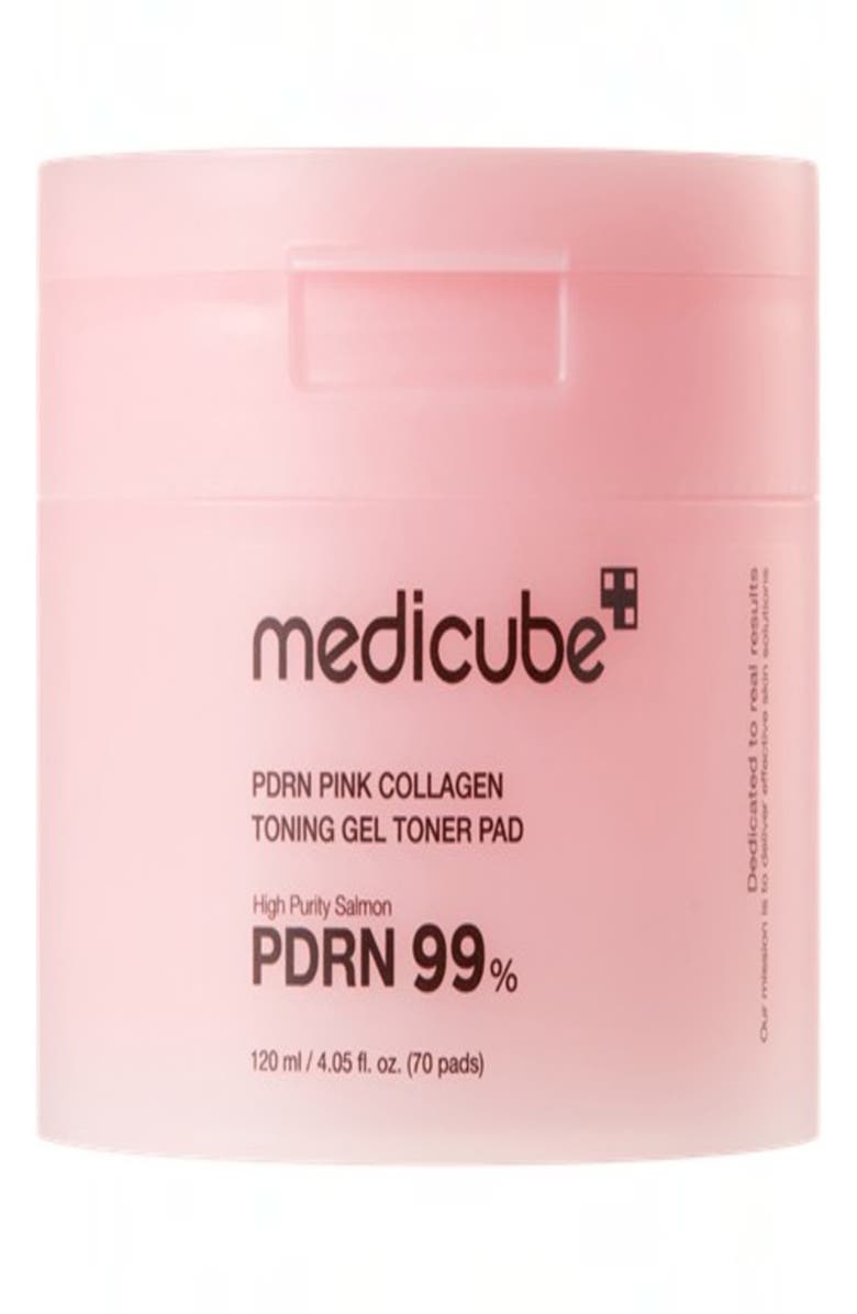 MEDICUBE PDRN Pink Collagen Toning Gel Toner Pads, Main, color, Pink