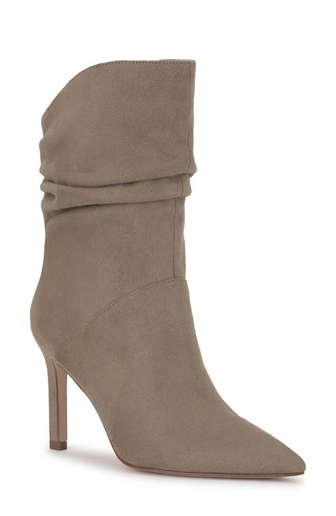 Elisti Pointed Toe Slouch Bootie