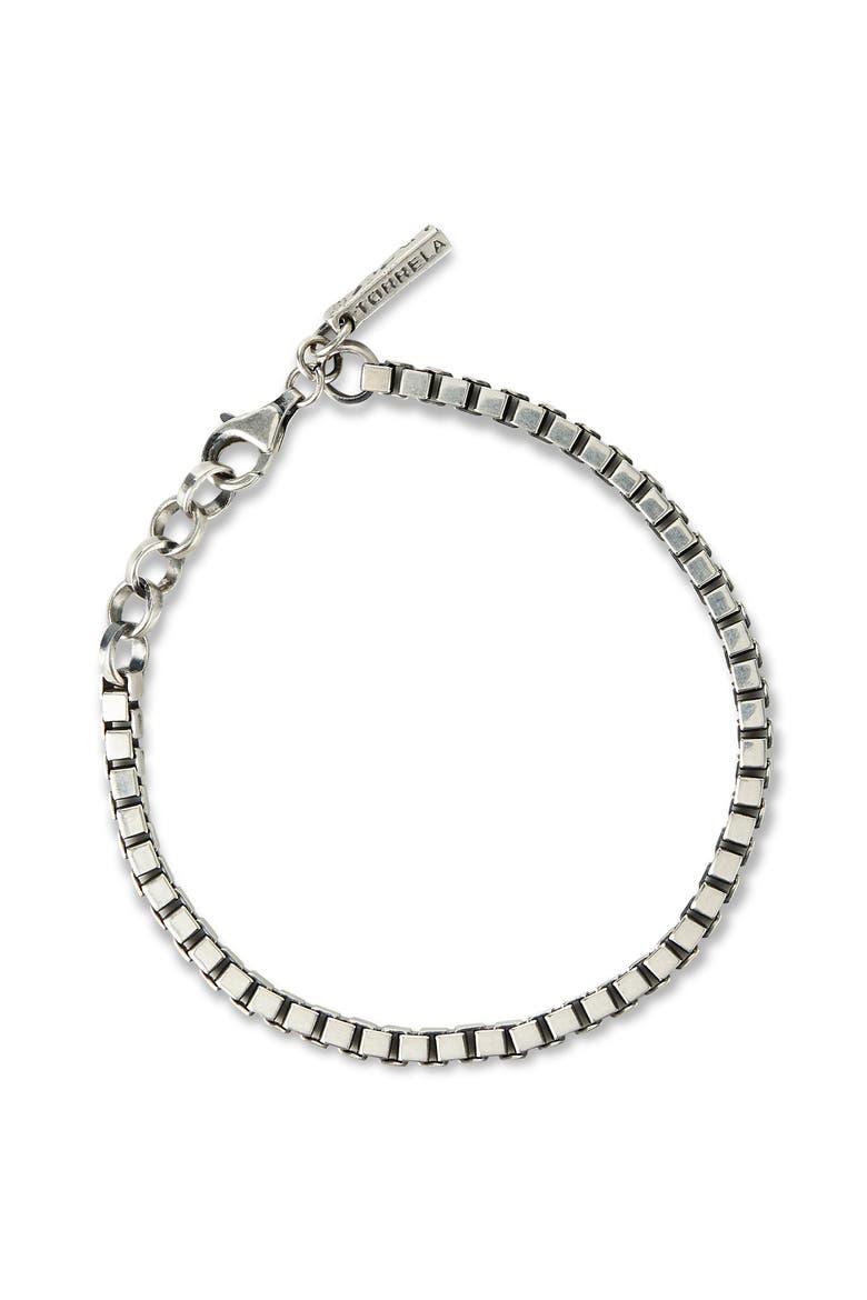 Venetian Silver Bracelet, Main, color, Sterling Silver