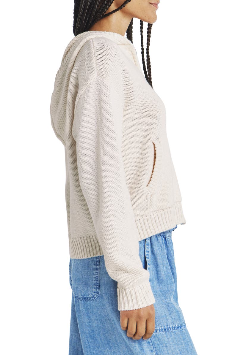Splendid Vero Cotton Blend Sweater Hoodie, Alternate, color, 