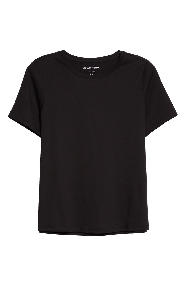 Eileen Fisher Organic Cotton T-Shirt, Alternate, color, 
