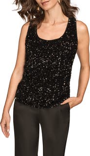 Donna Karan New York Sequin Tank
