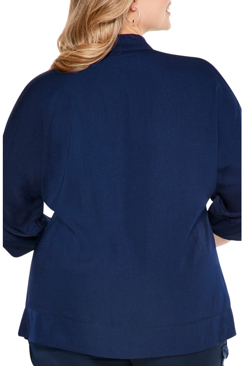 Soft Drape Town Top, Alternate, color, DARK INDIGO