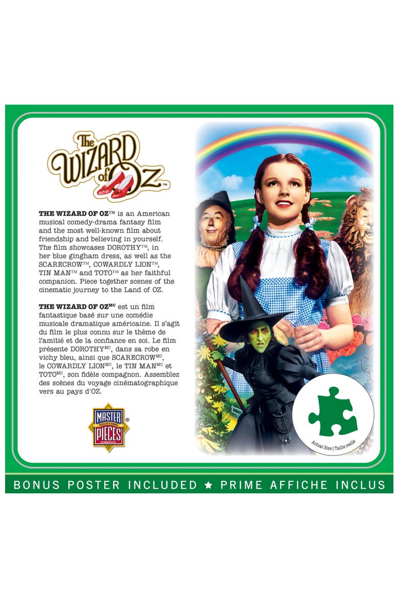 Wonderful Wizard of Oz 1000pc Puzzle, Alternate, color, Multicolor
