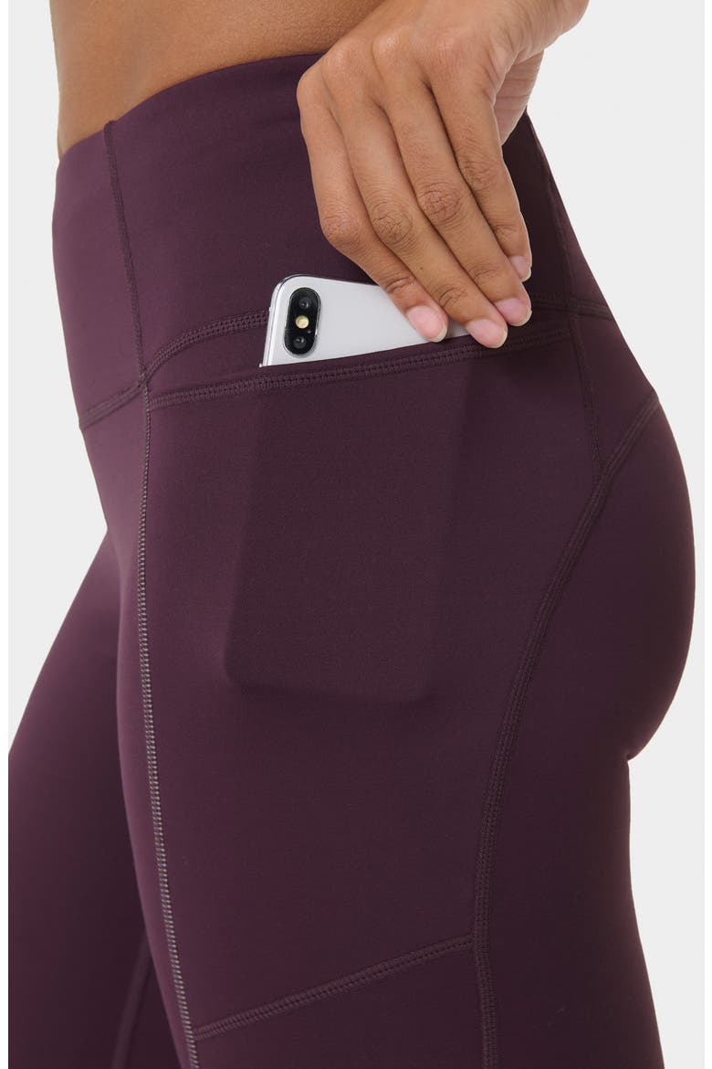 Therma Boost Pocketed 7/8 Running Leggings, Alternate, color, NEPTUNE PURPLE