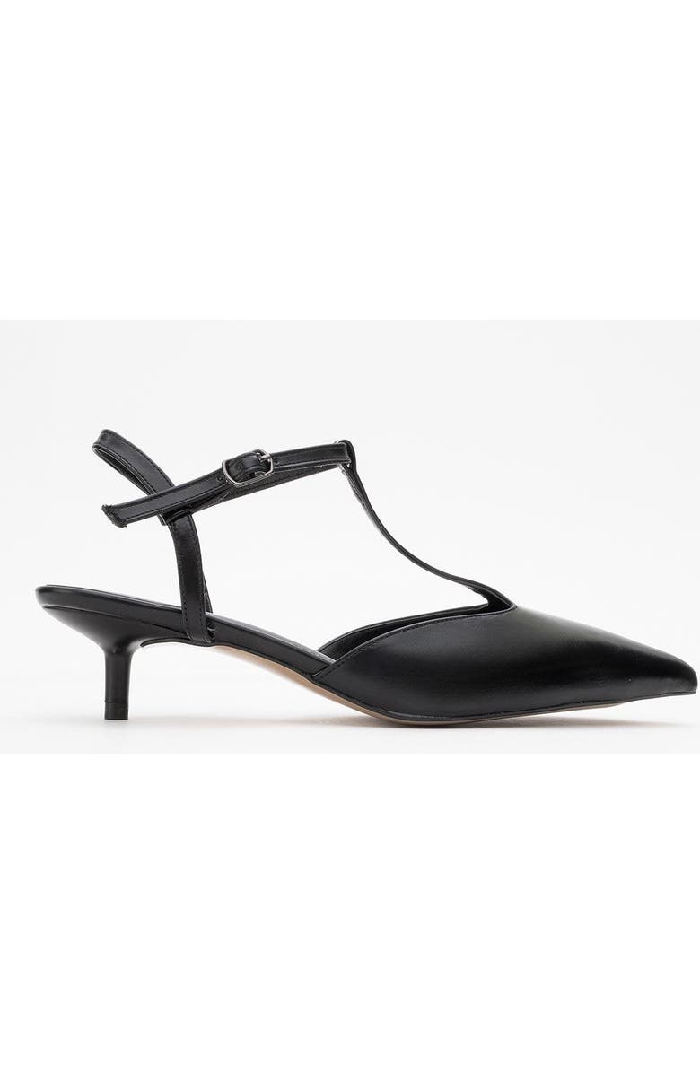 Prologue Shoes Asher Pointed Toe Slingback Pump, Alternate, color, Black