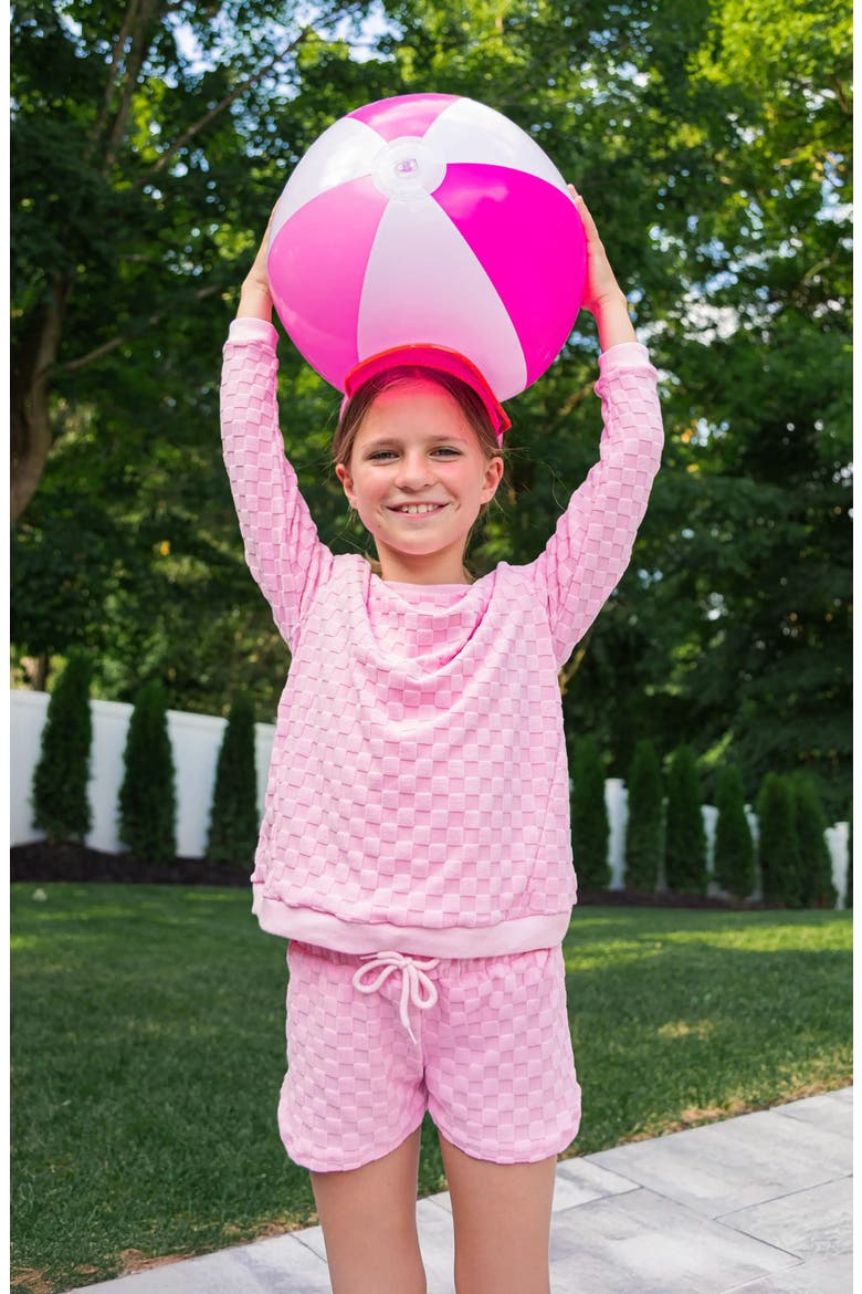 Lightweight Terry Shorts, Main, color, Candy Pink