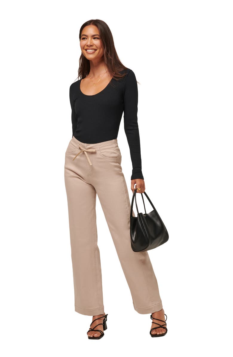 TravisMathew Sun Season Rib Long Sleeve Top, Alternate, color, 