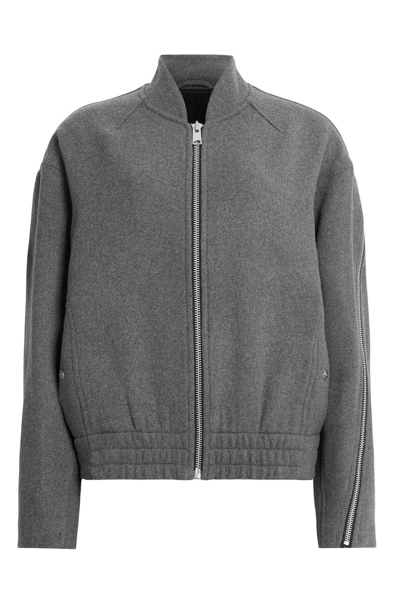 AllSaints Hackney Bomber Jacket, Alternate, color, 