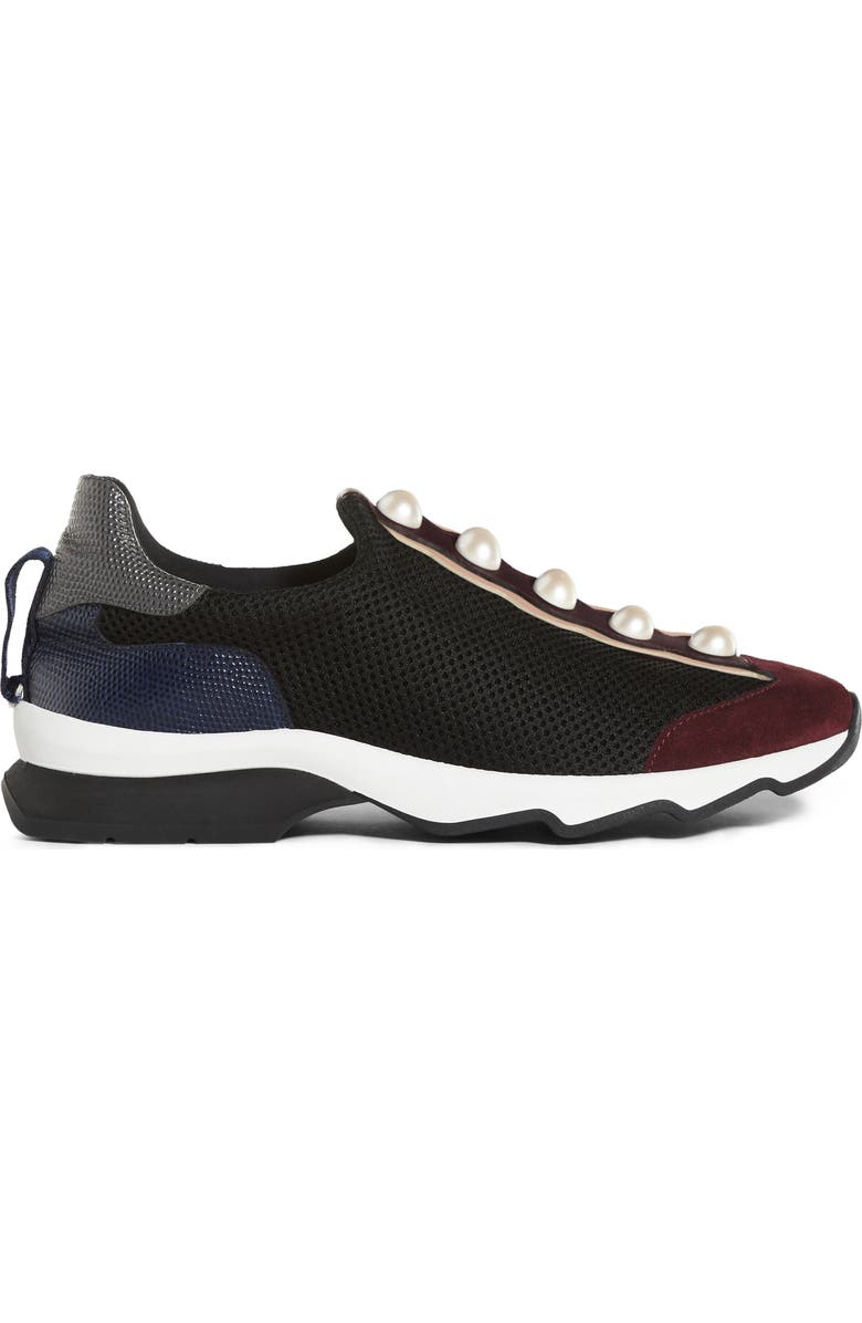 Fendi Pearland Slip-On Sneaker, Alternate, color,