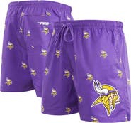 PRO STANDARD Men's Pro Standard Purple Minnesota Vikings Allover Print Mini Logo Shorts