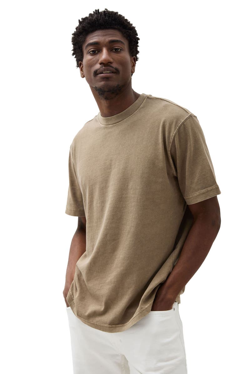 Richer Poorer The Relaxed Short Sleeve Tee, Alternate, color, Warm Grey