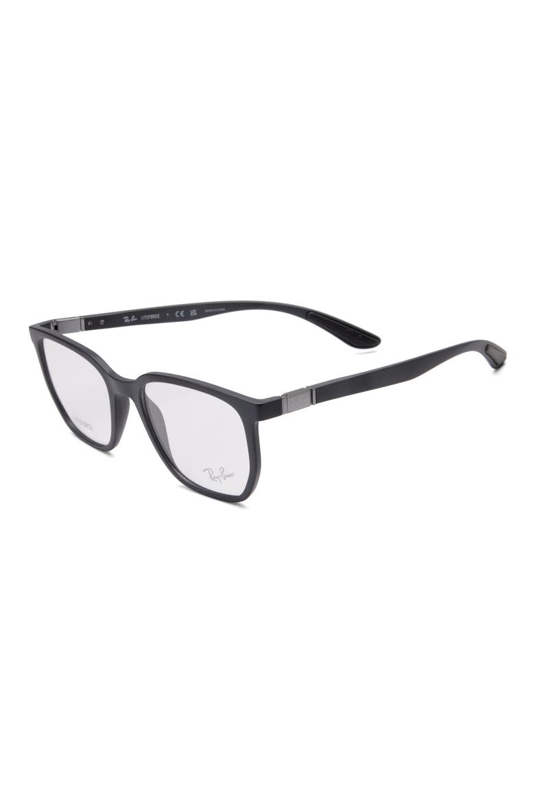 53mm Irregular Optical Glasses, Alternate, color, GRAY