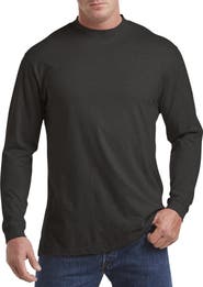 Harbor Bay by DXL Moisture-Wicking Long-Sleeve Shirt