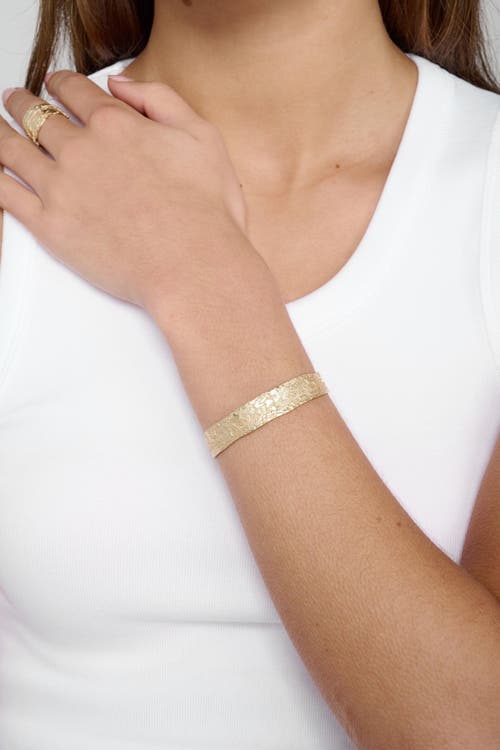 Tutti & Co Downtown Bangle In Gold