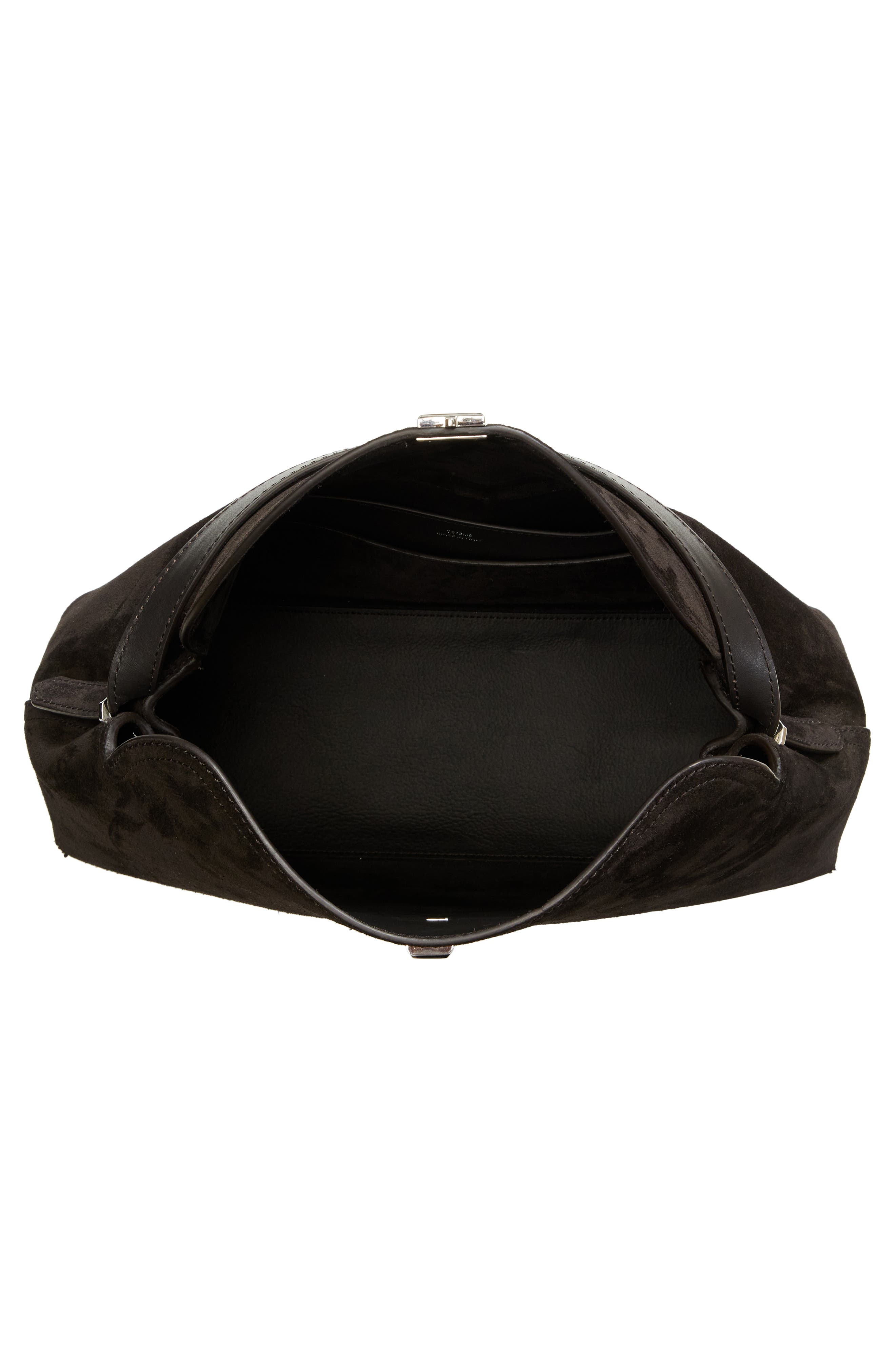 TOTEME T-Lock Genuine Calf Hair Clutch, Alternate, color, 