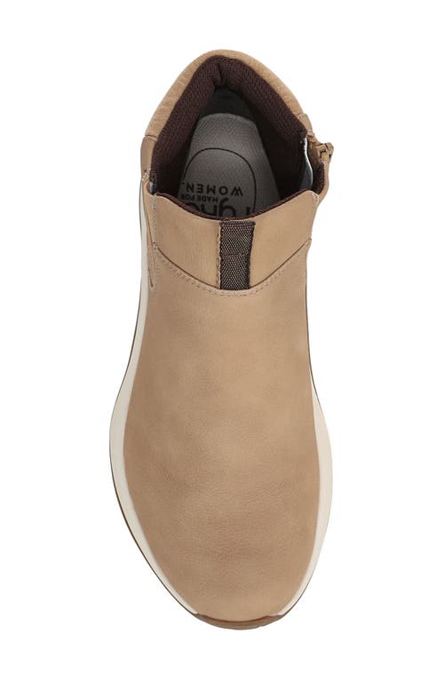 Ryka Rykä Embrace Water Repellent Sneaker Bootie In Brown