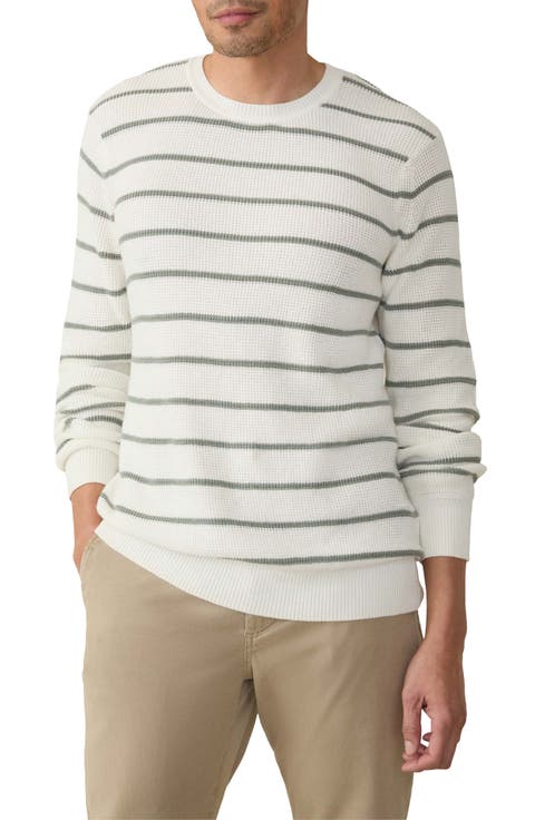 Sunwashed Stripe Organic Cotton Sweater