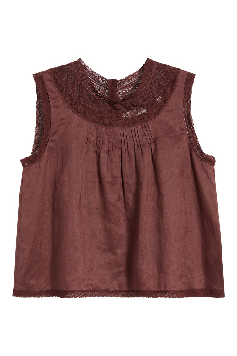 Liletta Ramie Top, Alternate, color, DAHLIA