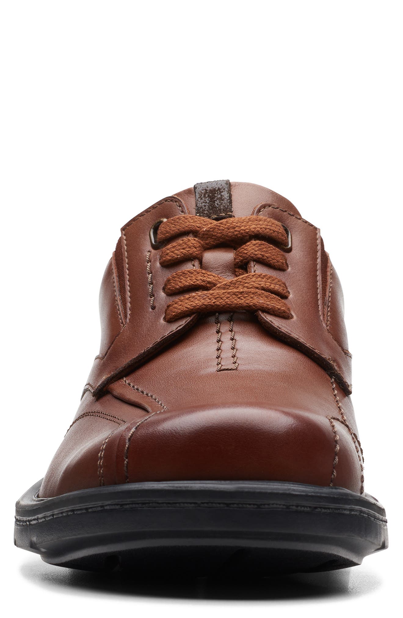 Clarks<sup>®</sup> Gessler Lace-Up Derby, Alternate, color, Dark Tan Leather