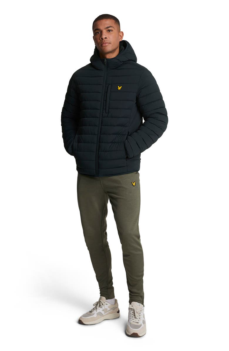 Lyle & Scott Stretch Lightweight Quilted Jacket, Main, color, Dark Navy