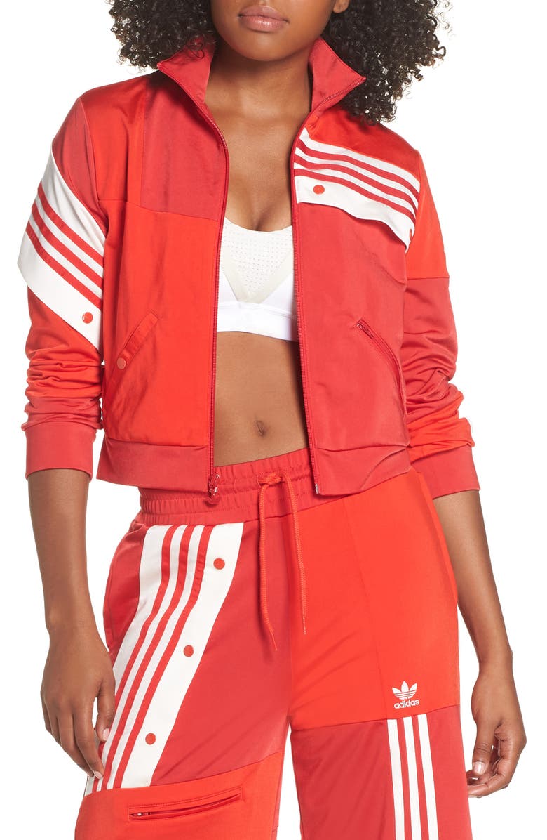 adidas Originals x Daniëlle Cathari Cropped Track Jacket, Main, color,
