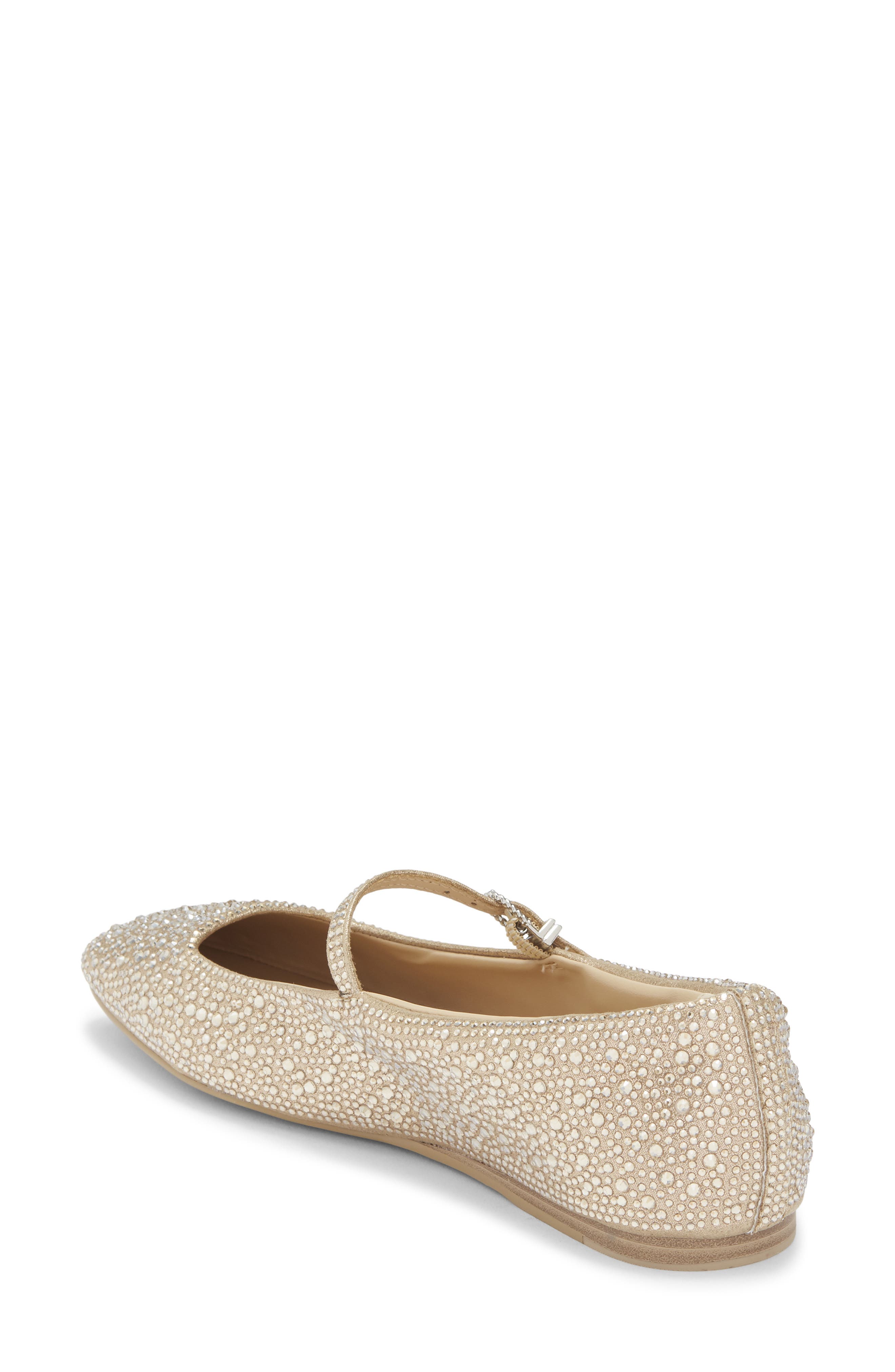 Dolce Vita Reyes Mary Jane Flat, Alternate, color, Light Gold Crystal