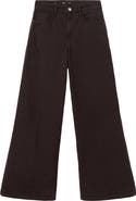 MANGO Elise High Waist Wide Leg Jeans